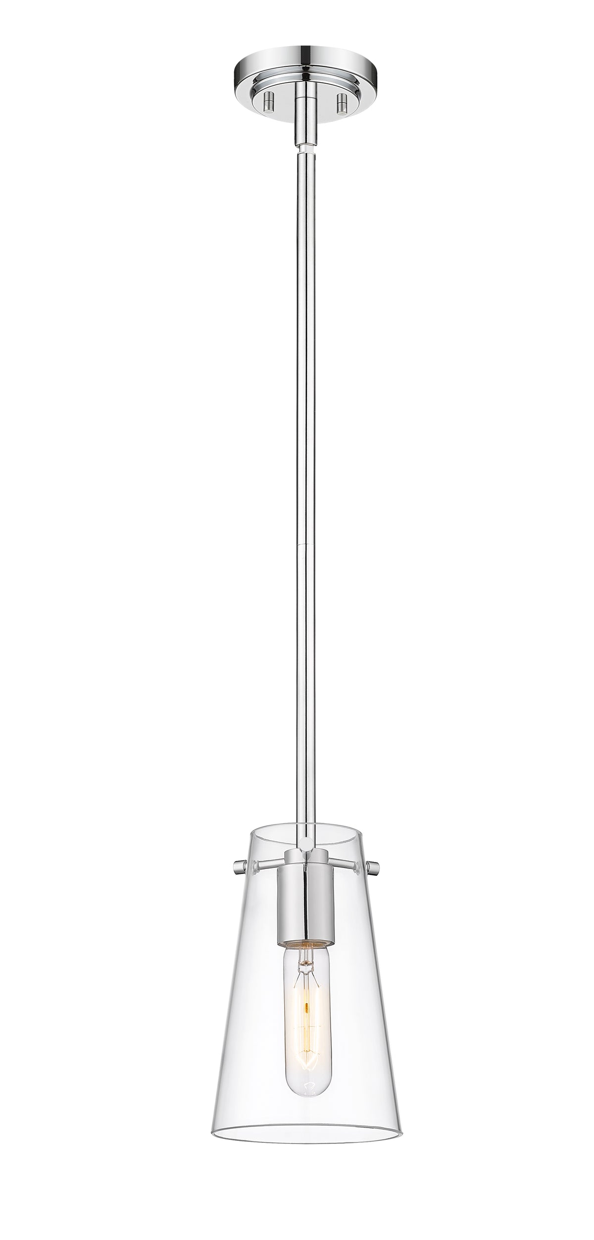 Mini-suspension Kira Tige, Chrome, 8" – vue 4