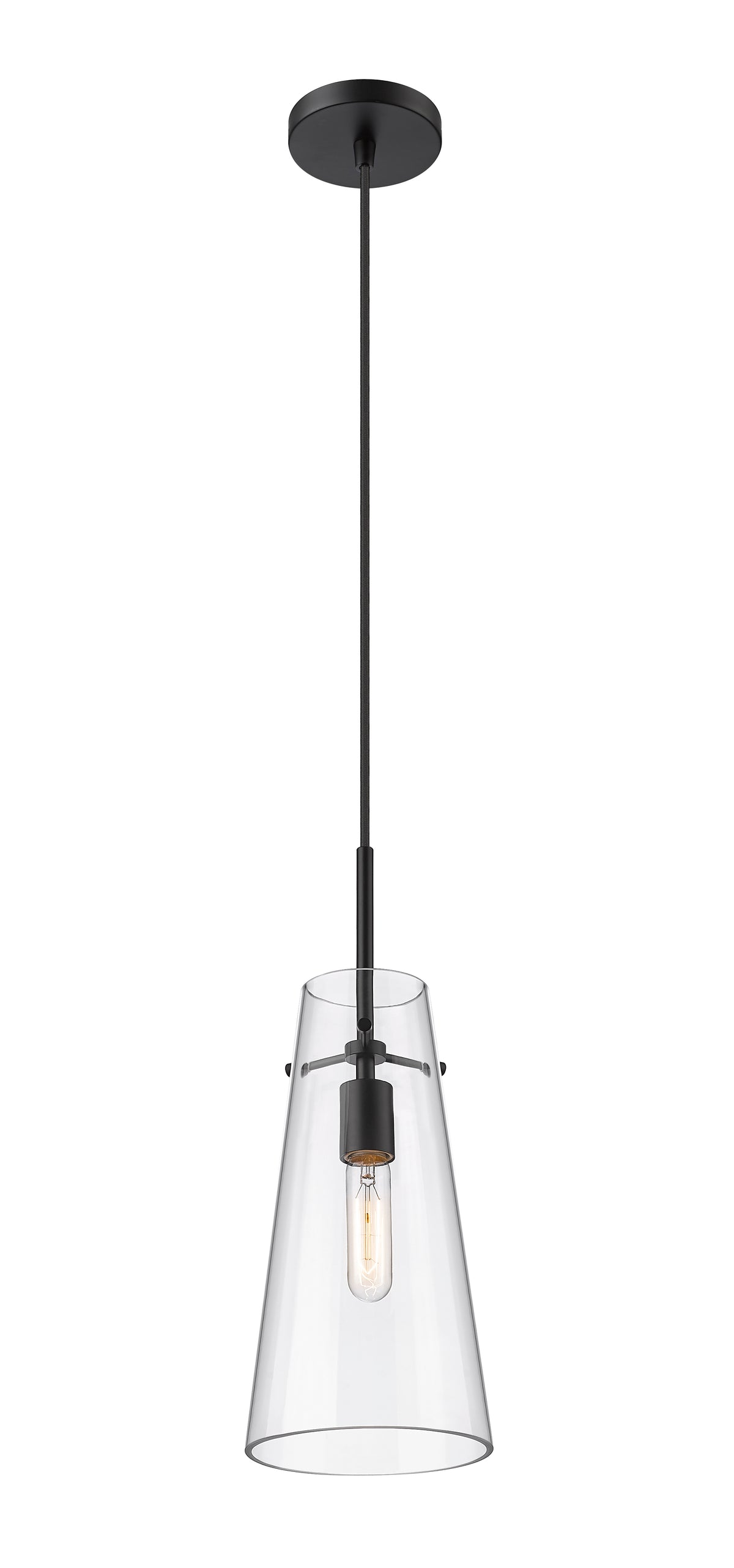 Mini-suspension Kira Câble, Noir mat, 13" – vue 5