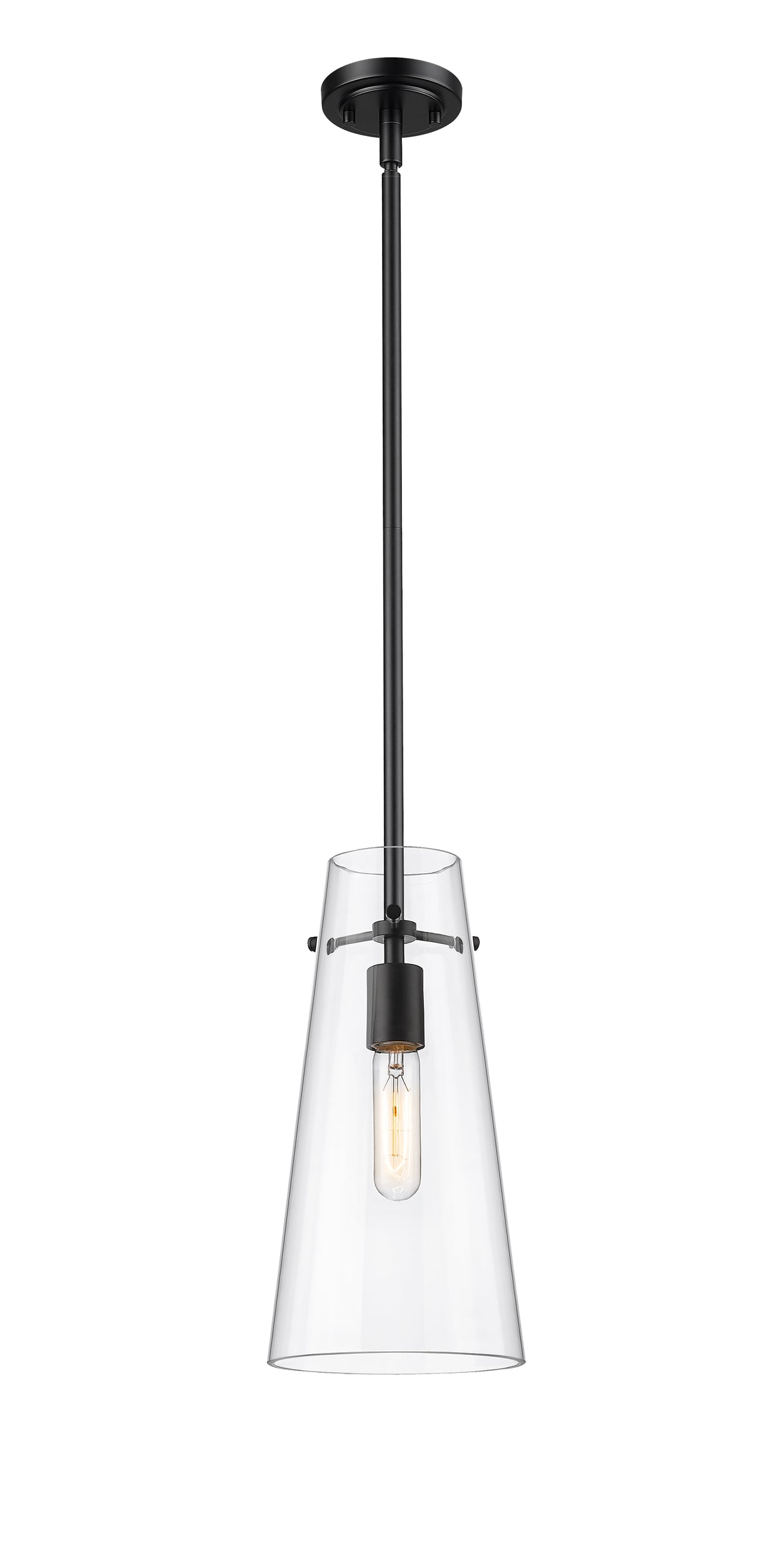 Mini-suspension Kira Tige, Noir mat, 13" – vue 5
