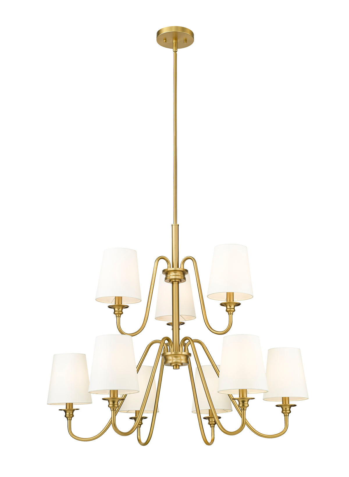 Lustre Gianna Or moderne, 27 1/2" – vue 4
