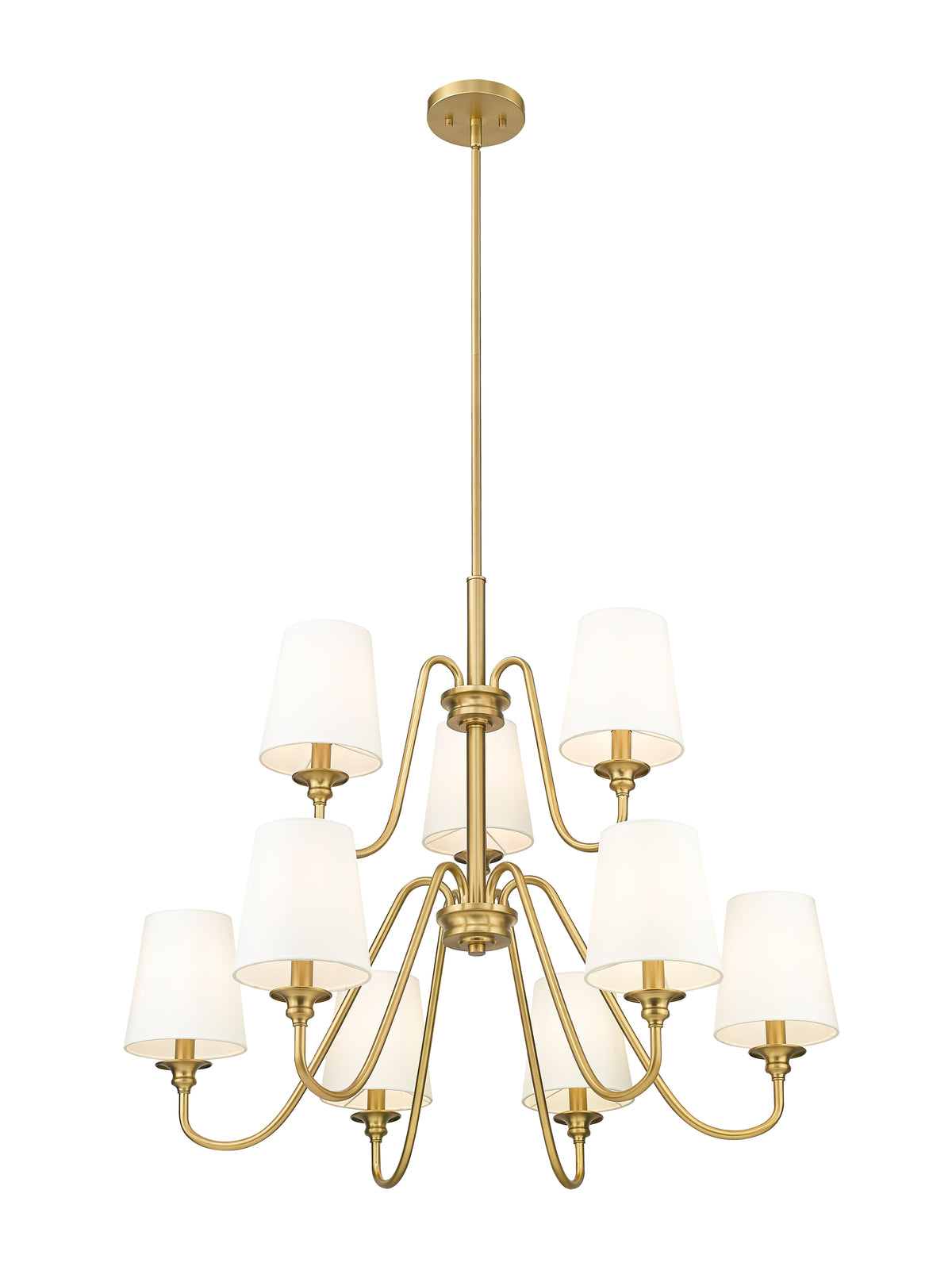 Lustre Gianna Or moderne, 27 1/2" – vue 5