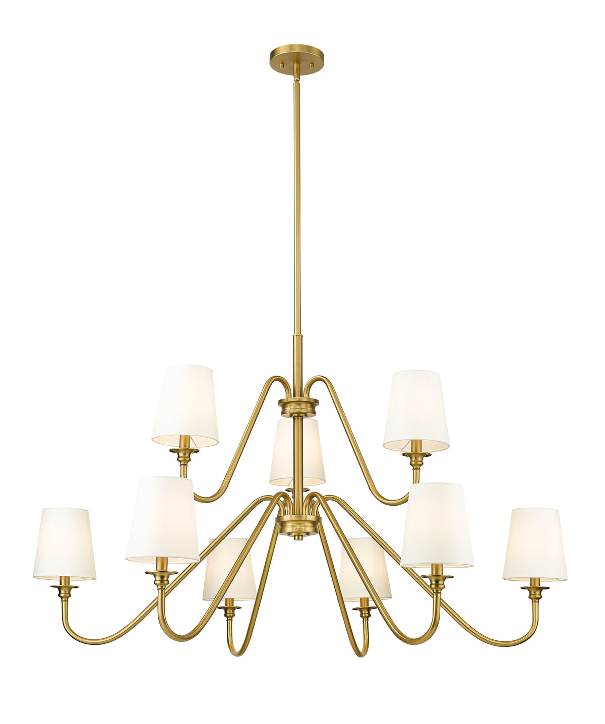 Lustre Gianna Or moderne, 28 1/4" – vue 4