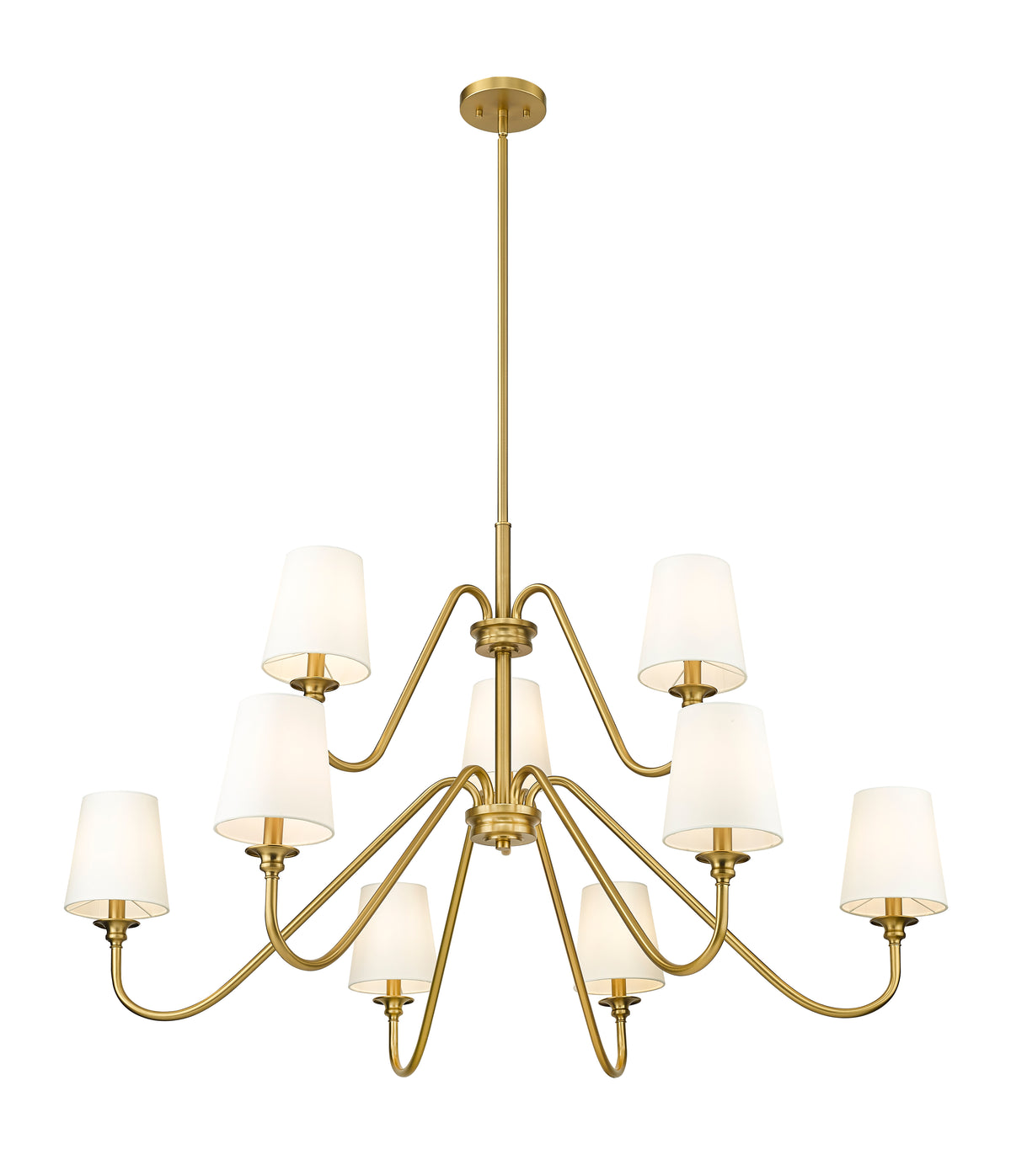 Lustre Gianna Or moderne, 28 1/4" – vue 5