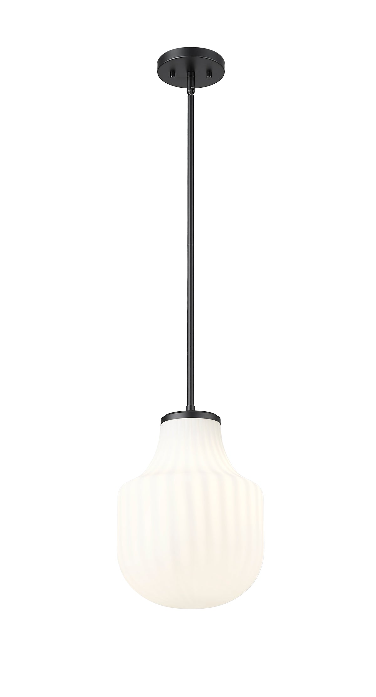 Mini-suspension Newbury Noir mat, 10" – vue 4