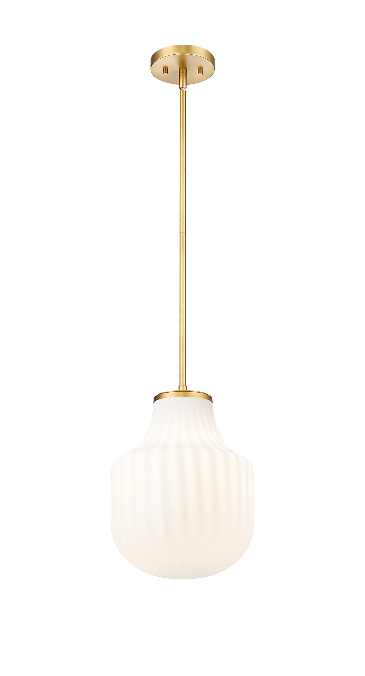 Mini-suspension Newbury Or moderne, 10" – vue 4