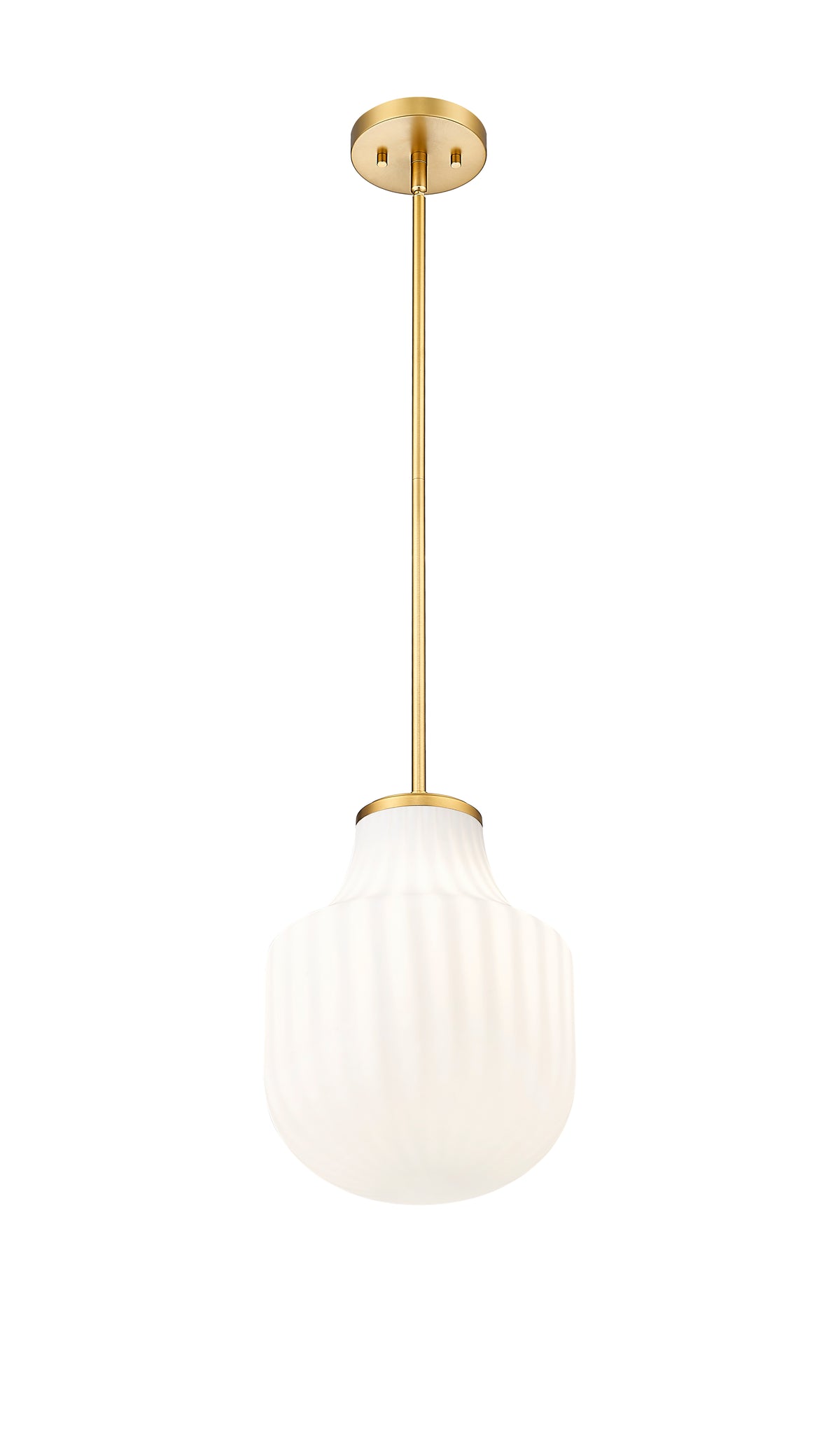 Mini-suspension Newbury Or moderne, 10" – vue 5