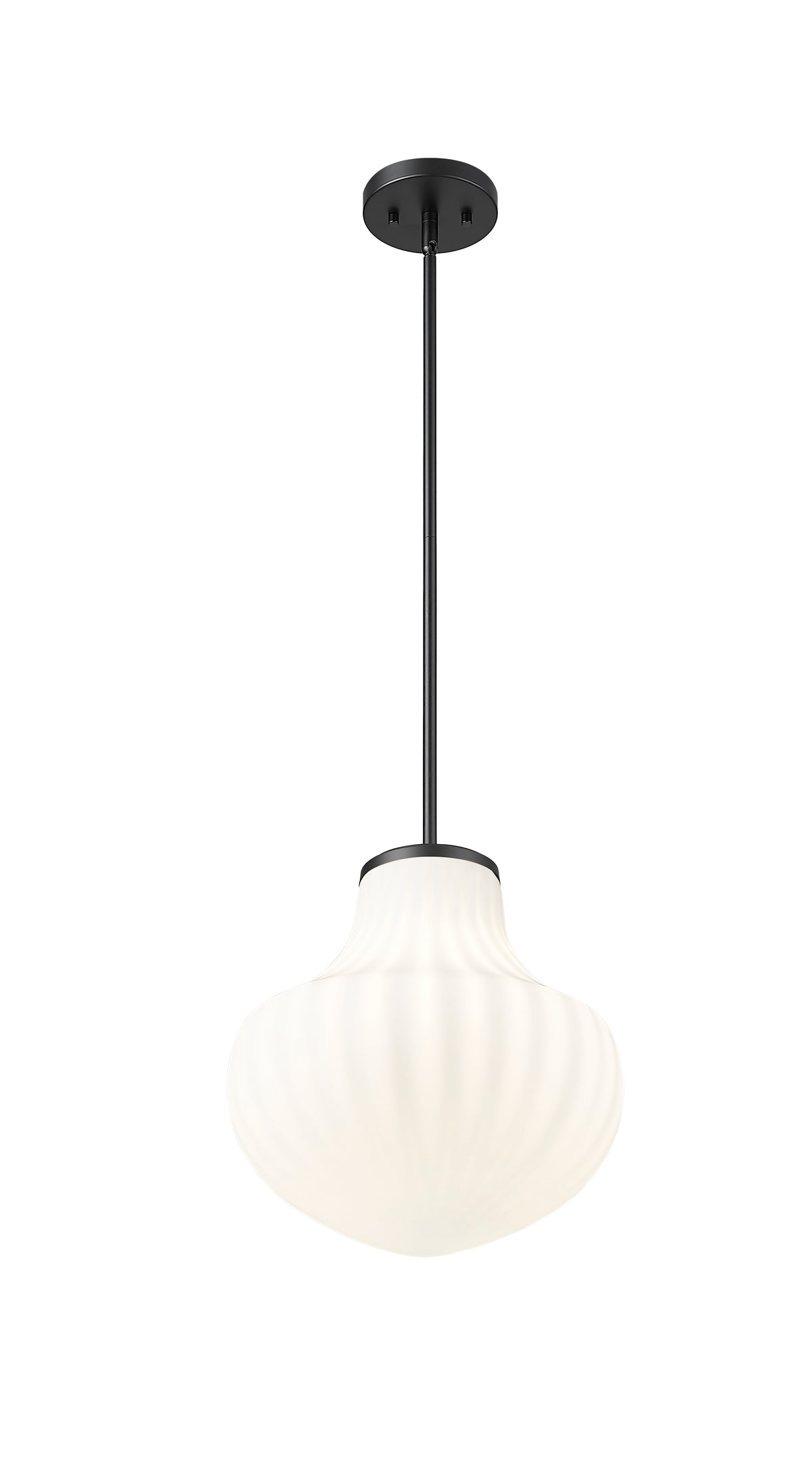Suspension Newbury Noir mat – vue 5