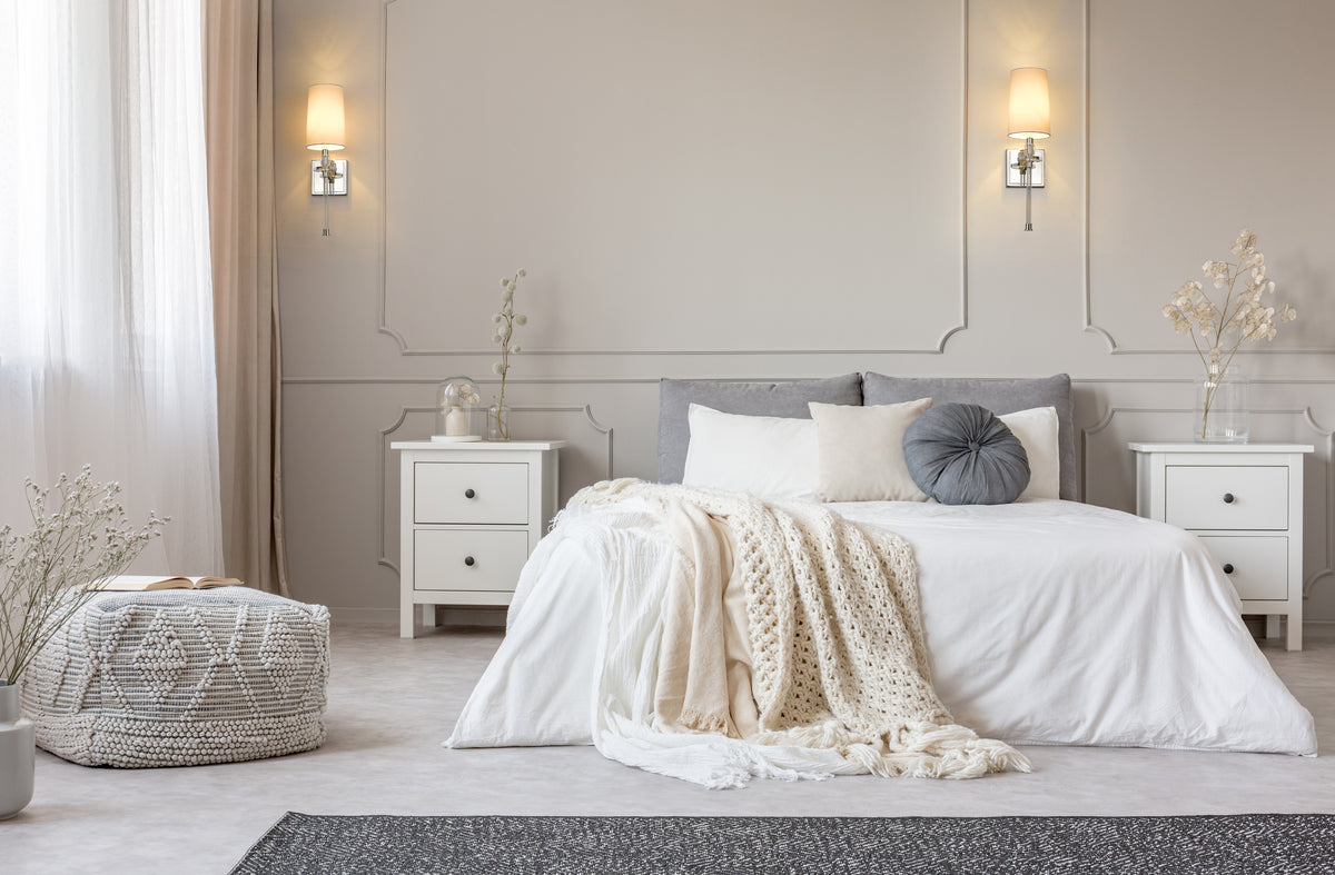 Applique murale Sophia Nickel poli, Blanc – vue 2