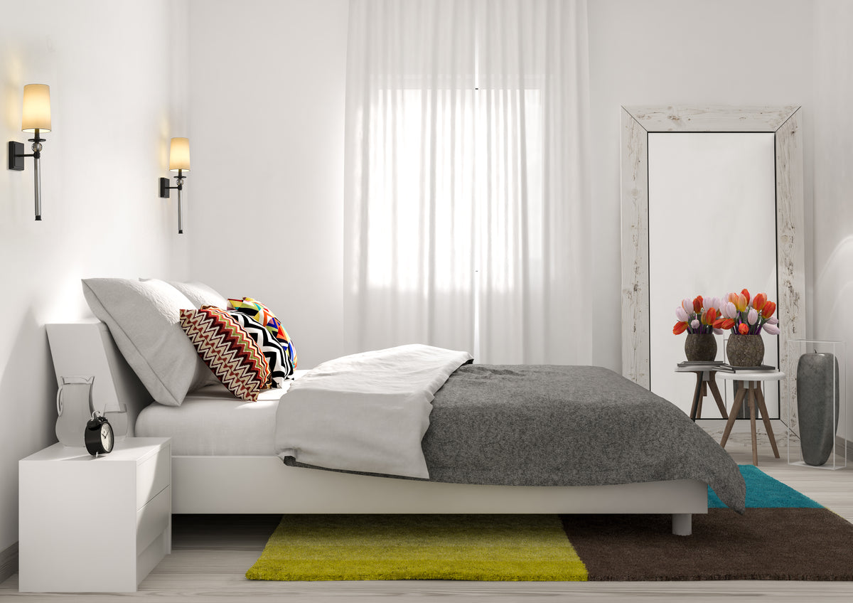 Applique murale Mia Noir mat, Blanc – vue 2