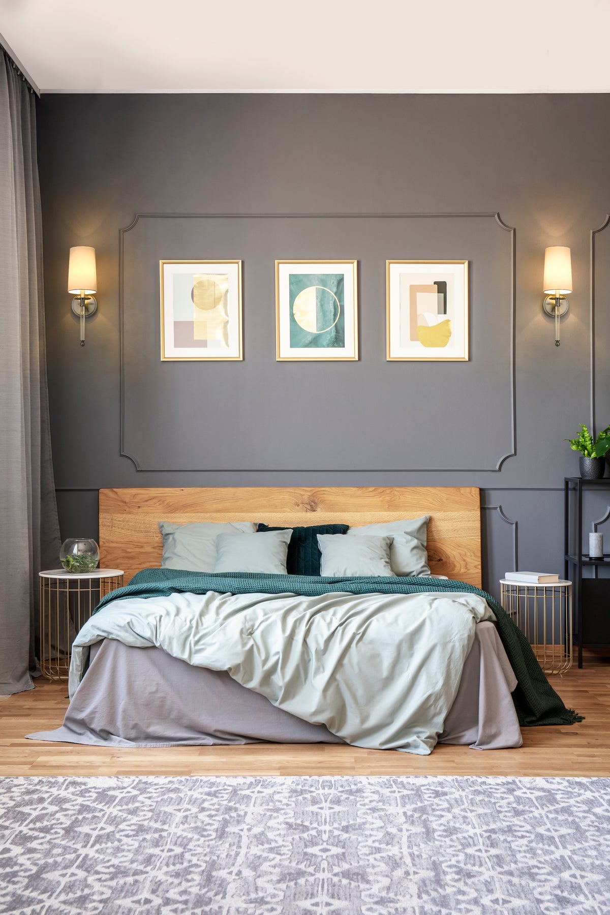 Applique murale Mila Nickel brossé, Blanc – vue 2