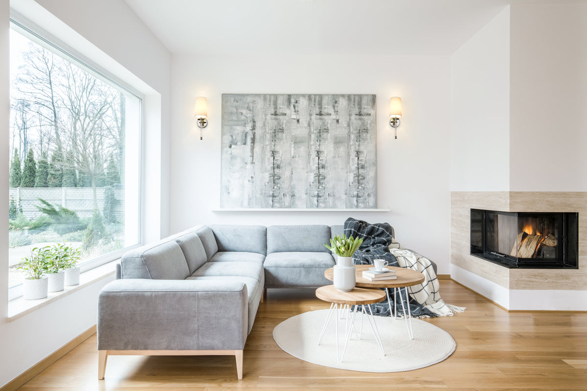 Applique murale Mila Nickel poli, Blanc – vue 2