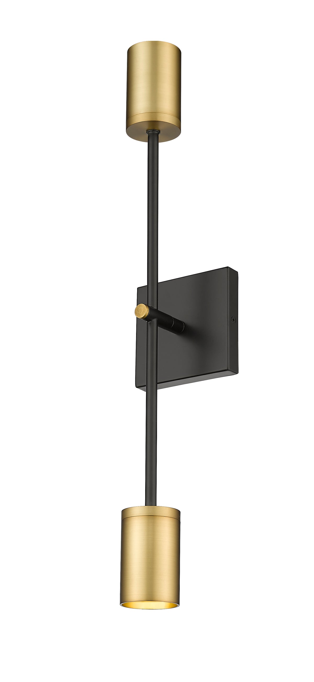 Applique murale Calumet Noir mat + Laiton vieilli, nombre ampoules 2 – vue 5