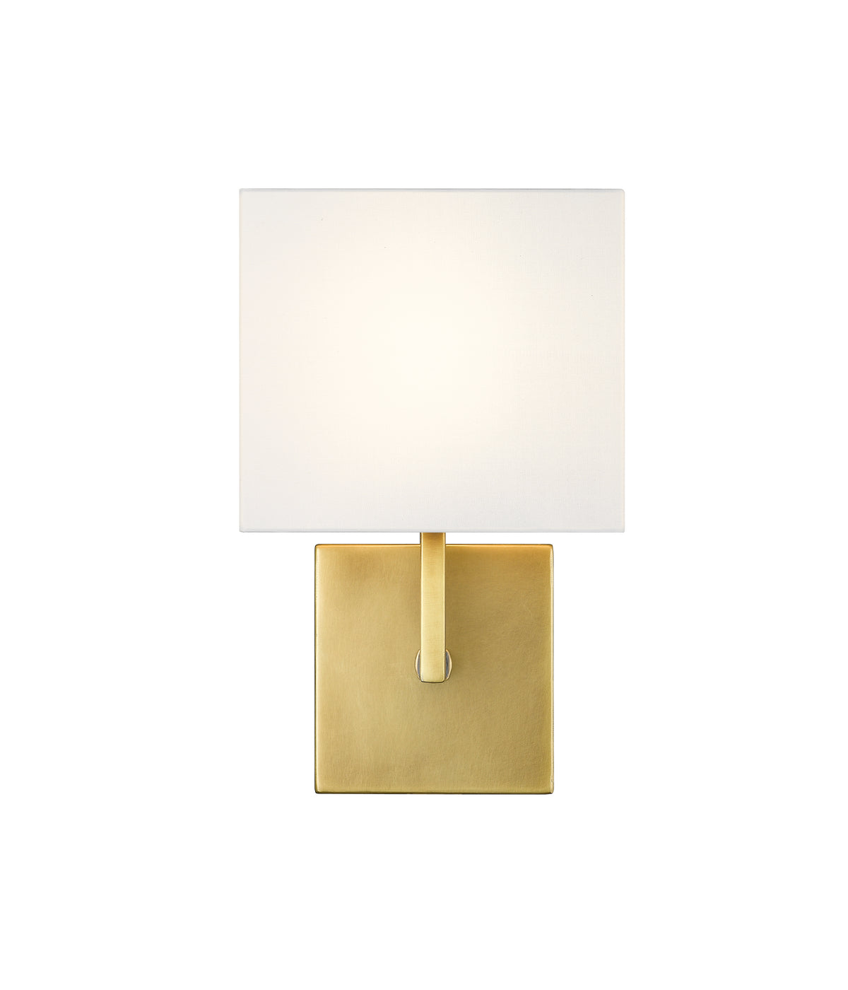 Applique murale Saxon Laiton frotté, 7" – vue 4
