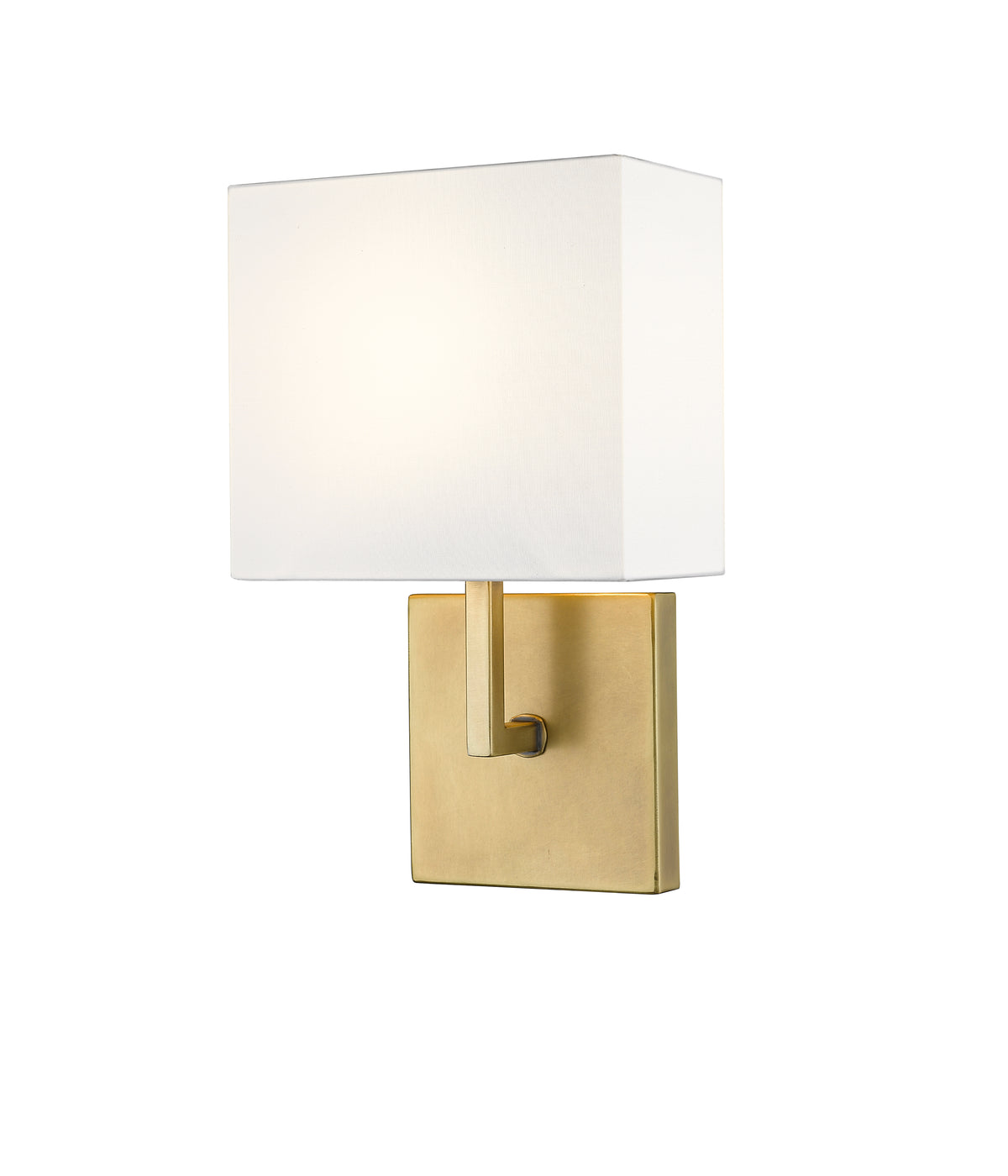 Applique murale Saxon Laiton frotté, 7" – vue 5