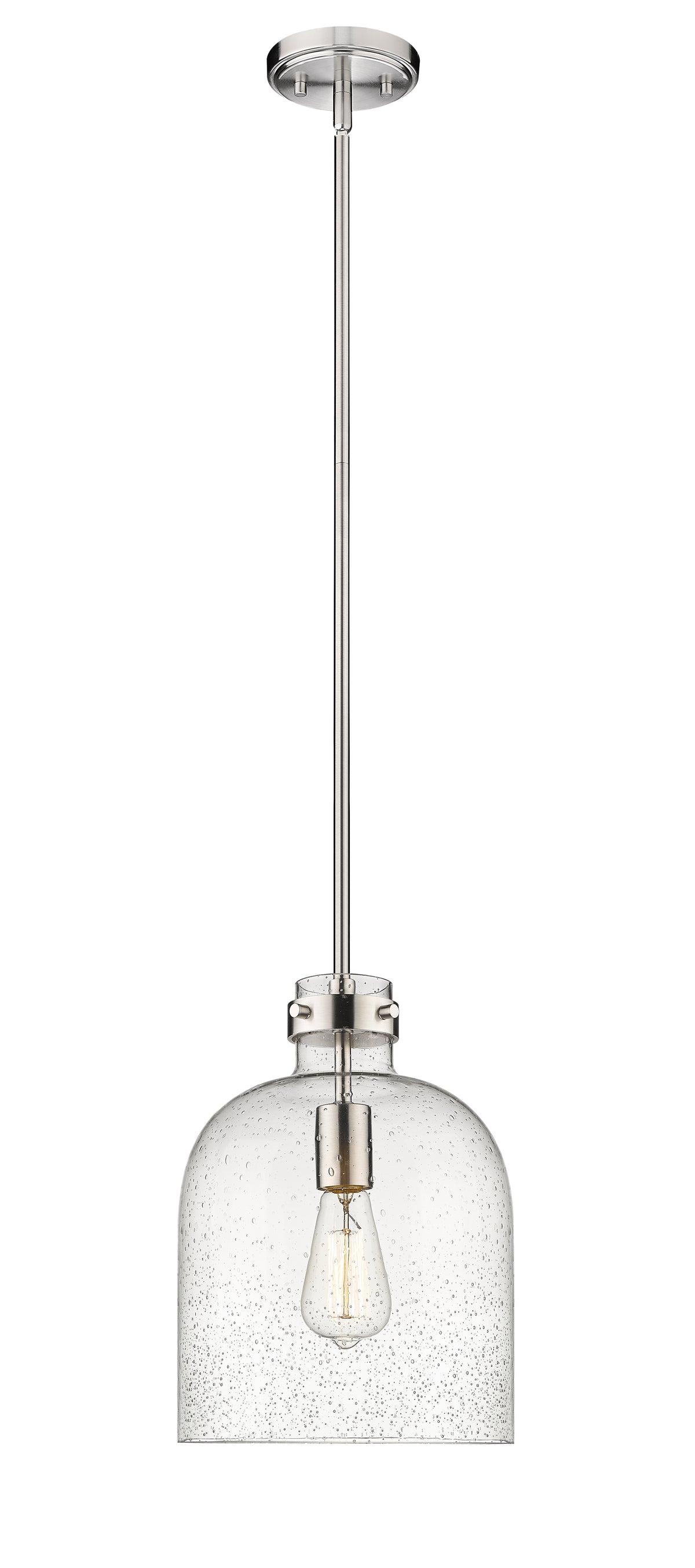 Mini-suspension Pearson Nickel brossé, Grené transparent – vue 4