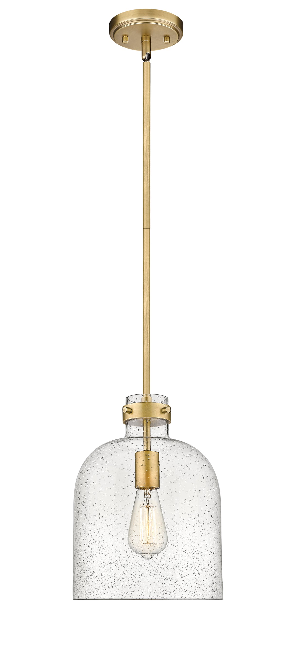 Mini-suspension Pearson Laiton frotté, Grené transparent – vue 4
