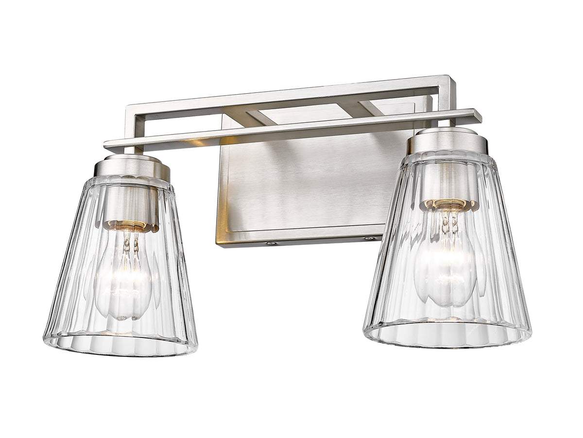 Luminaire de vanité Lyna Nickel brossé, 16" – vue 5