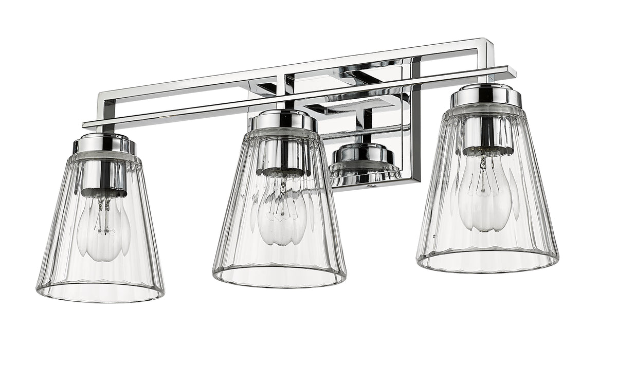 Luminaire de vanité Lyna Chrome, 22" – vue 5