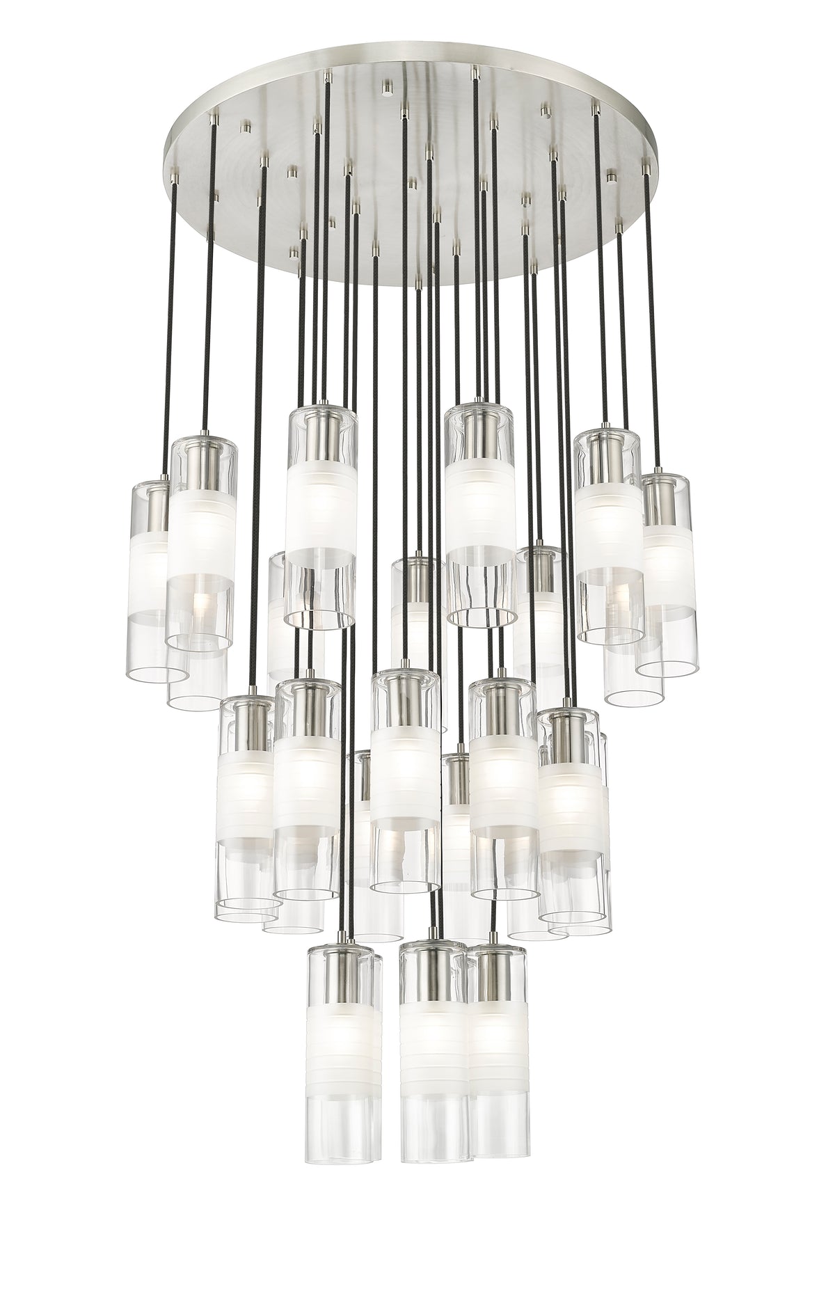 Lustre Alton Nickel brossé, 36" – vue 5