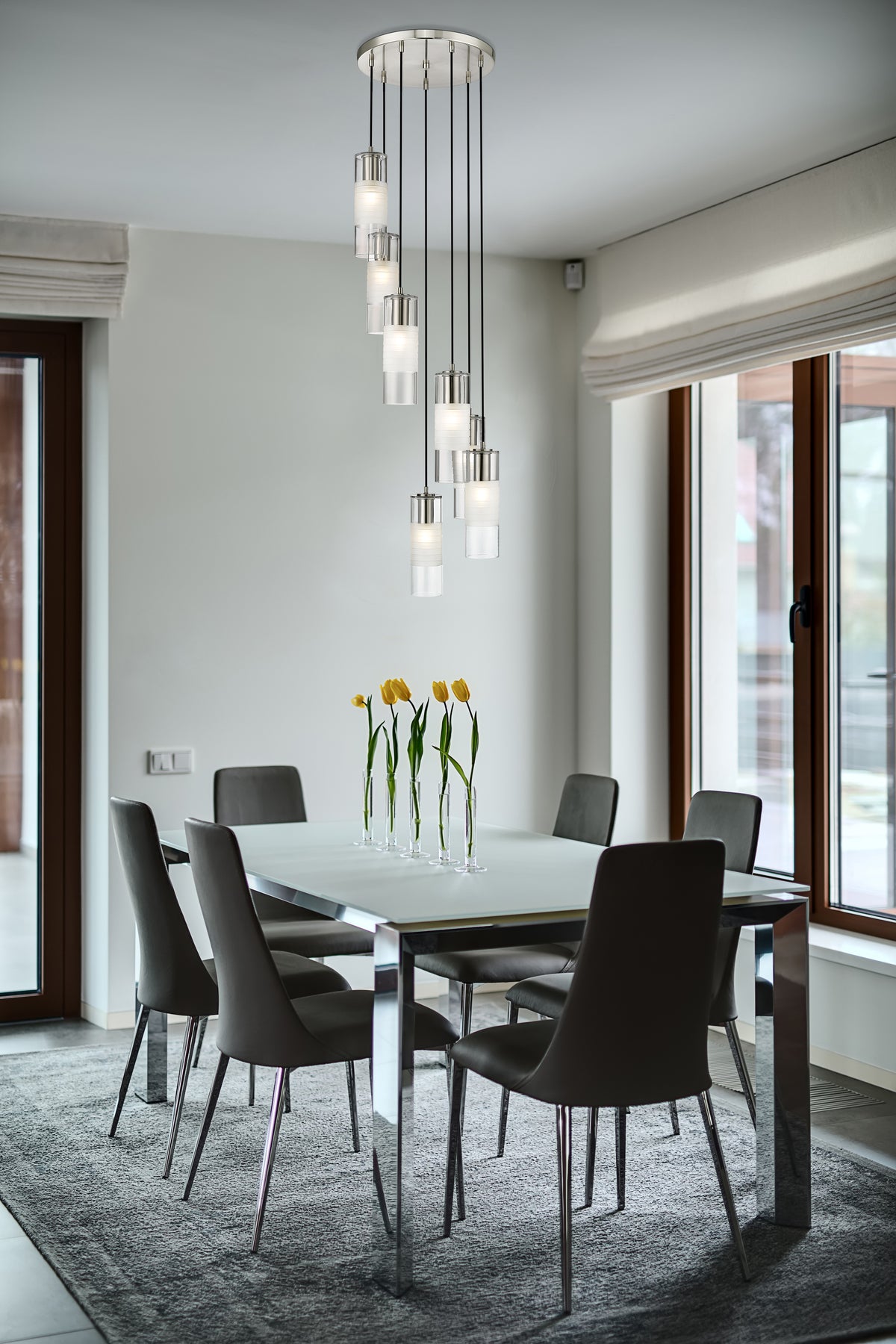 Lustre Alton Nickel brossé, 18" – vue 3