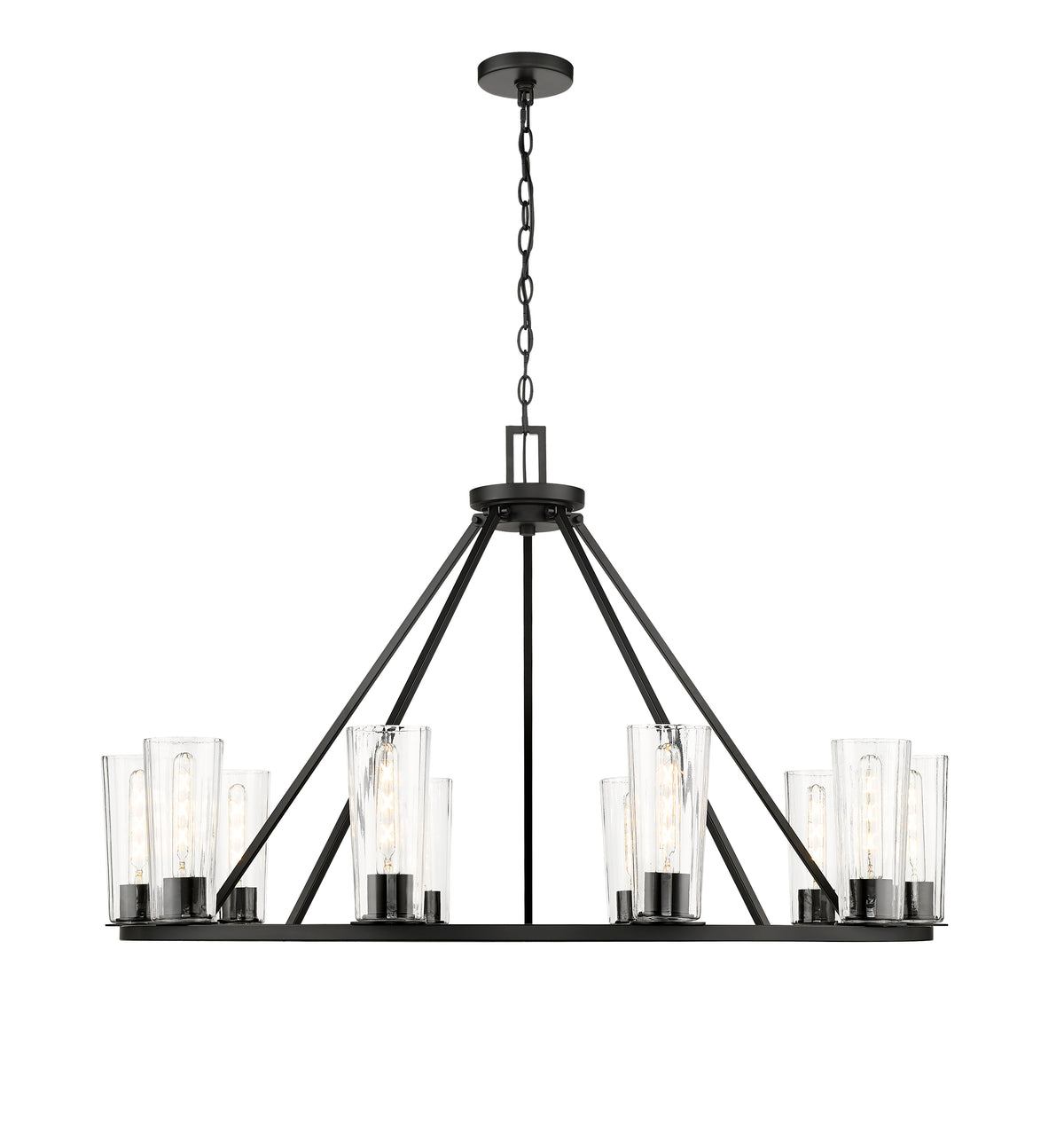 Lustre Titus Noir mat, 46" – vue 5