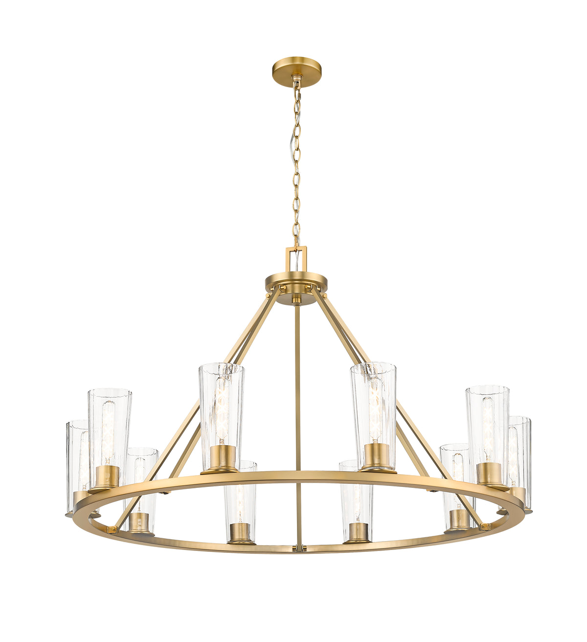 Lustre Titus Or moderne, 46" – vue 4