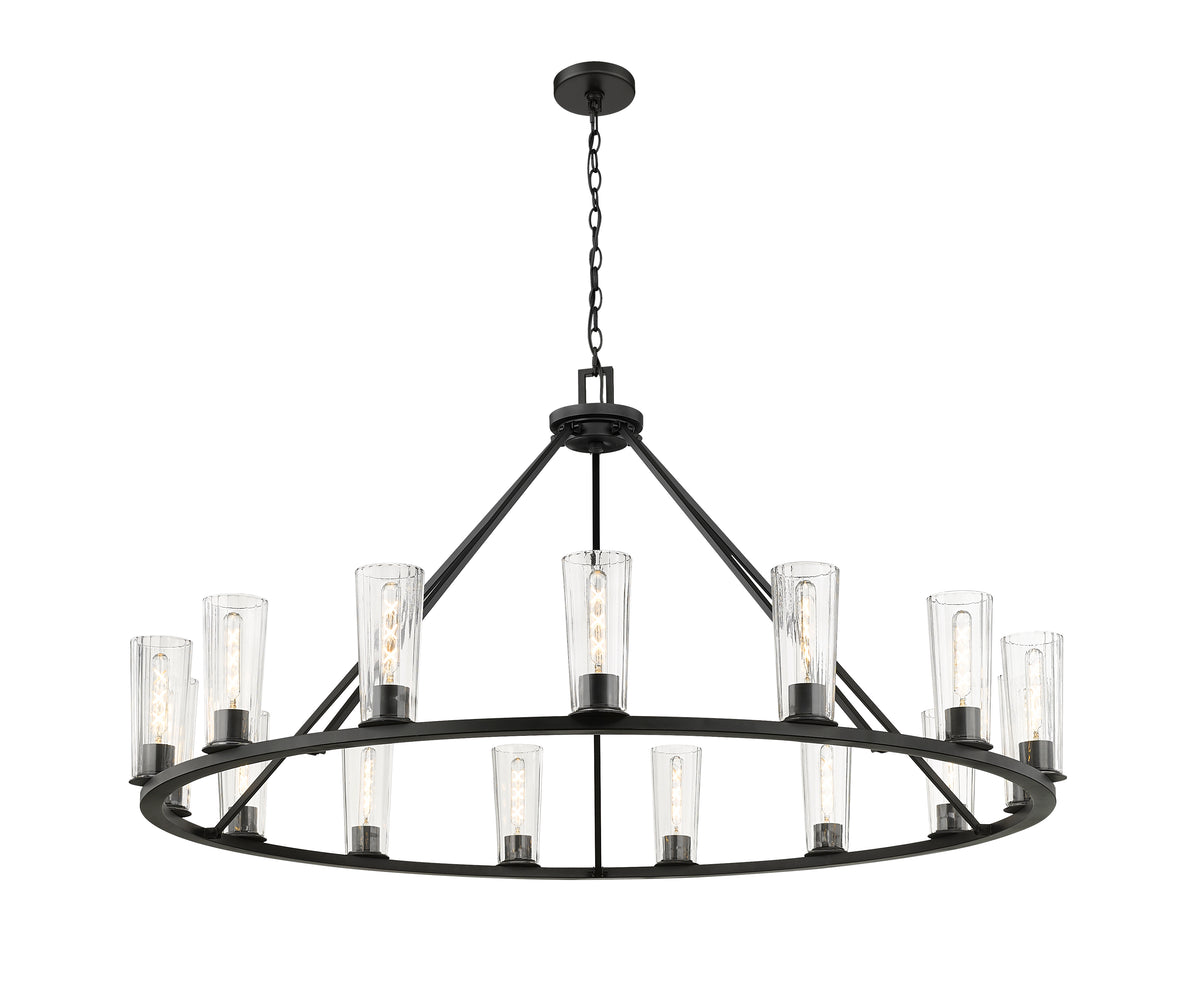 Lustre Titus Noir mat, 62 1/2" – vue 4