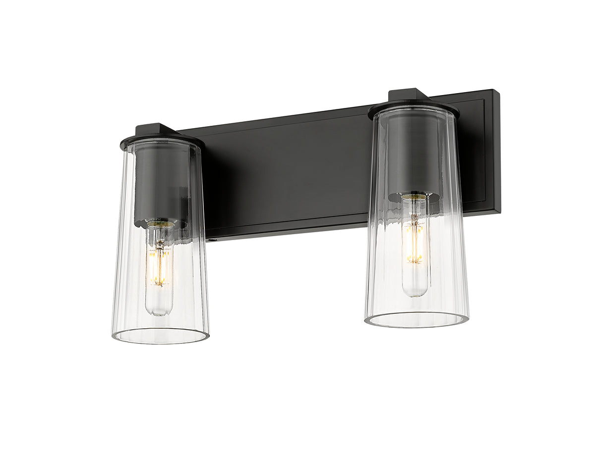 Luminaire de vanité Titus Noir mat, 16" – vue 4