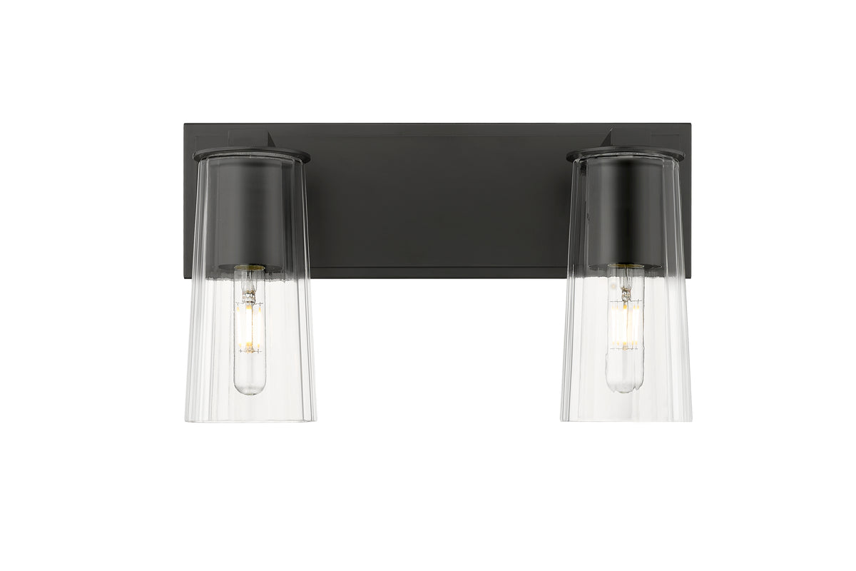 Luminaire de vanité Titus Noir mat, 16" – vue 5