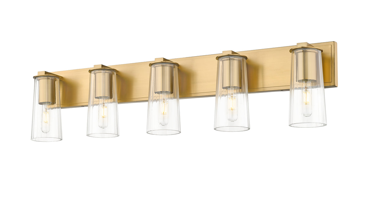 Luminaire de vanité Titus Or moderne, 40" – vue 4