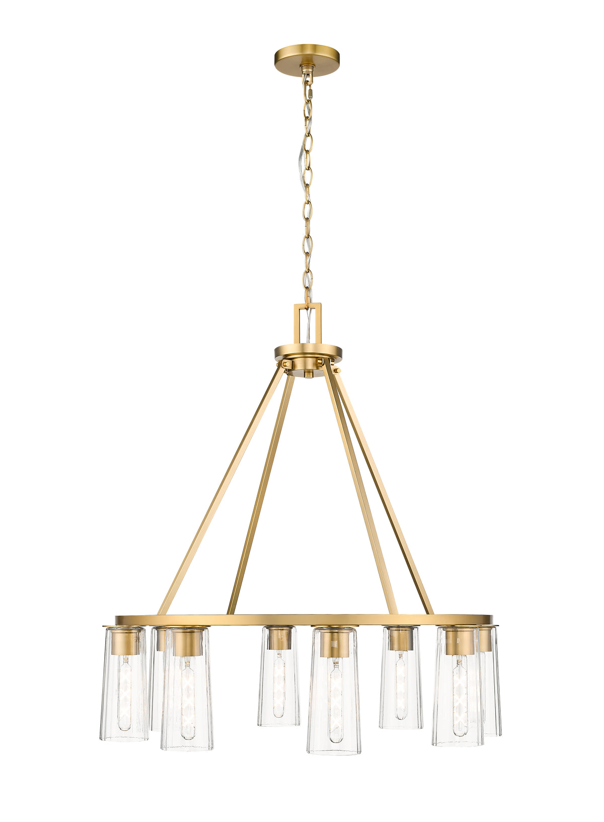 Lustre Titus Or moderne, 33" – vue 5