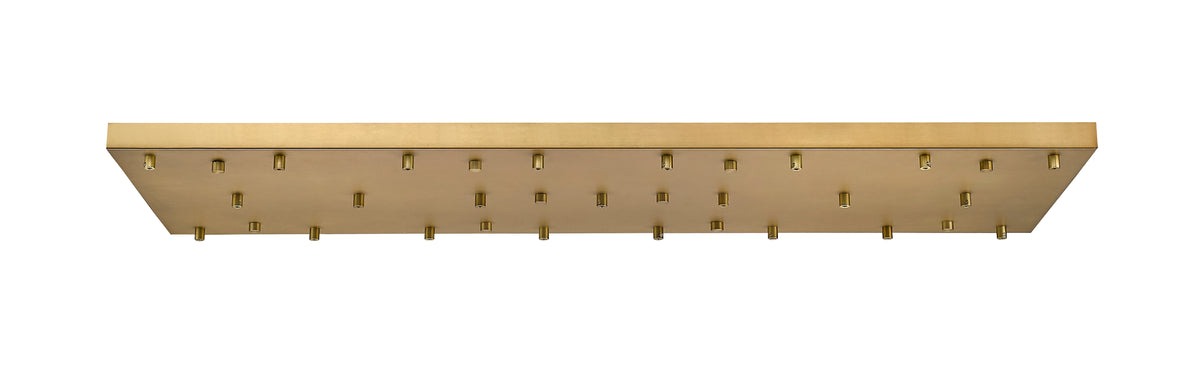 Pièce de rechange Multi Point Canopy Laiton frotté, 18", nombre ampoules 23 – vue 2