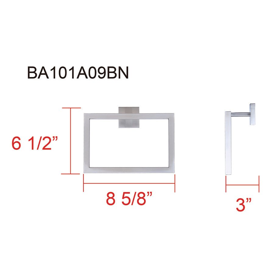 Anneau à serviette Bishop - Chrome by Canarm | Luminaires & cie