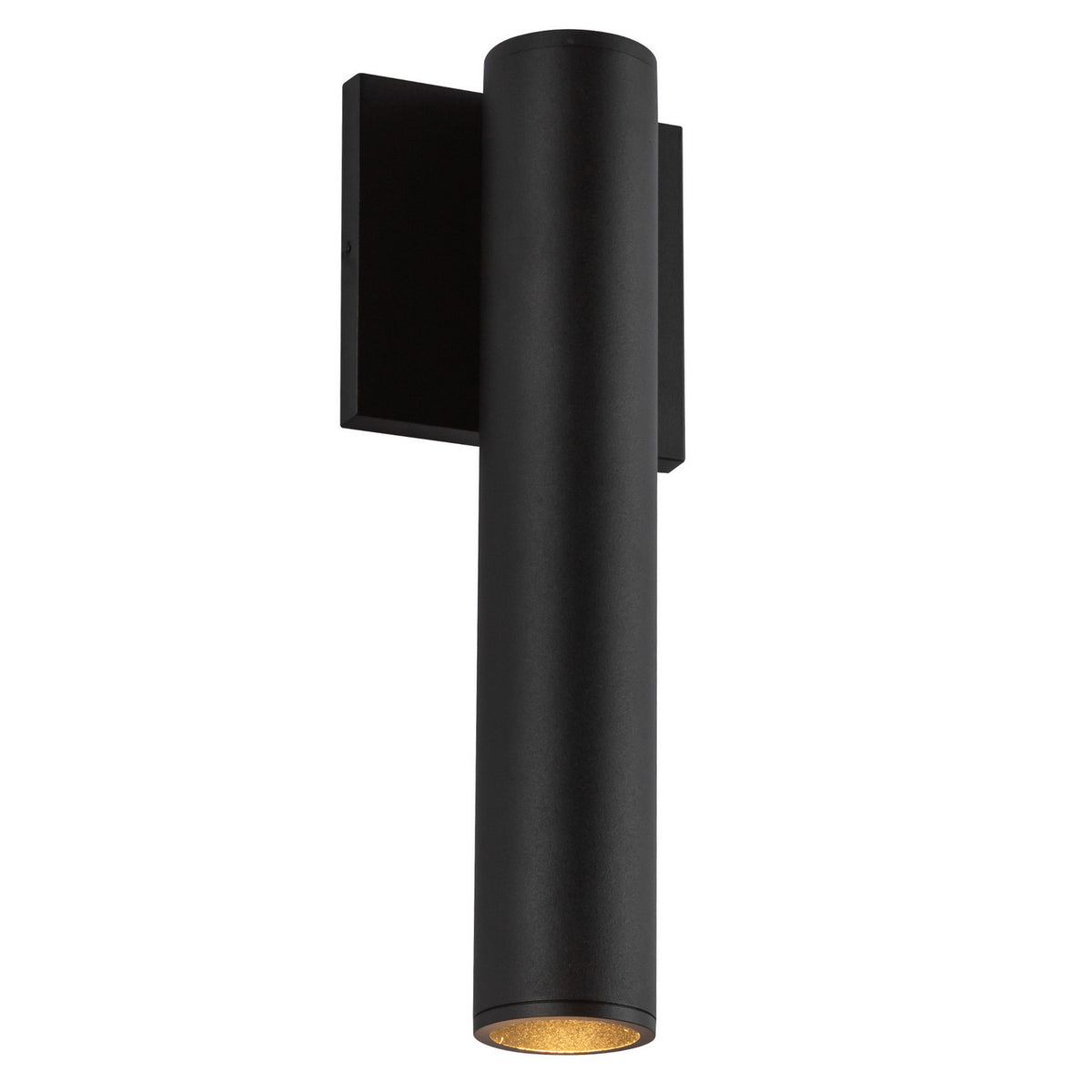 Applique extérieure 2po Lorna Noir, 12 3/8" – vue 3