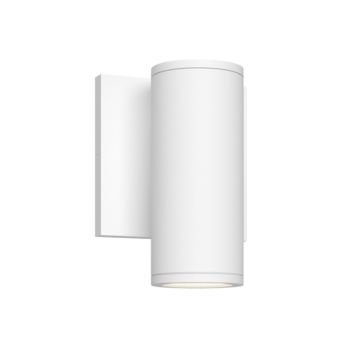 Applique extérieure 2po Nordic Vers le haut ou vers le bas, Blanc, 6" – Kuzco Lighting