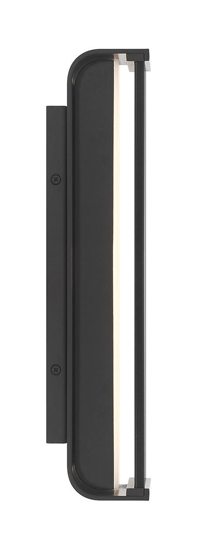 Applique extérieure Dulton Noir mat, 14" – vue 4