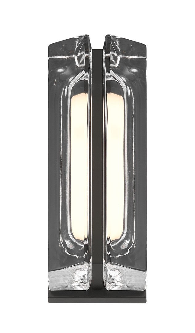Applique extérieure Langferd Noir mat, 12" – Eurofase