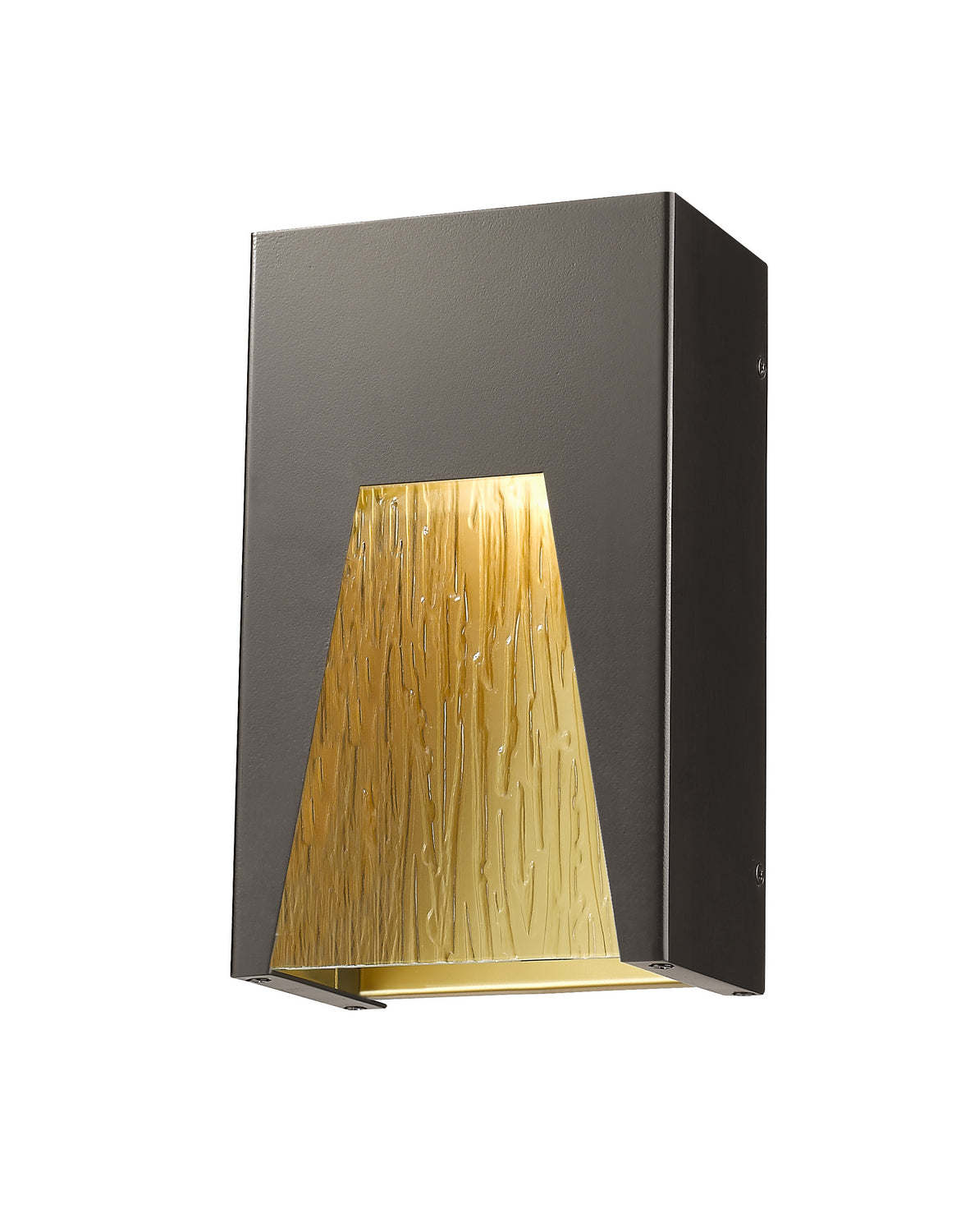 Applique extérieure Millenial Bronze doré, Ciselé, 10" – Z-Lite