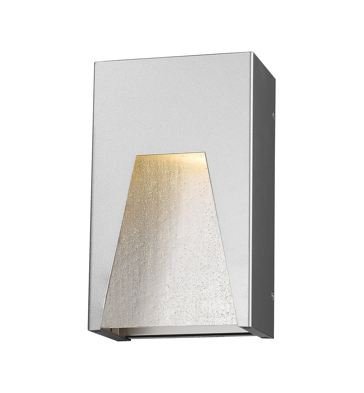 Applique extérieure Millenial Argent, Grené transparent, 10" – Z-Lite