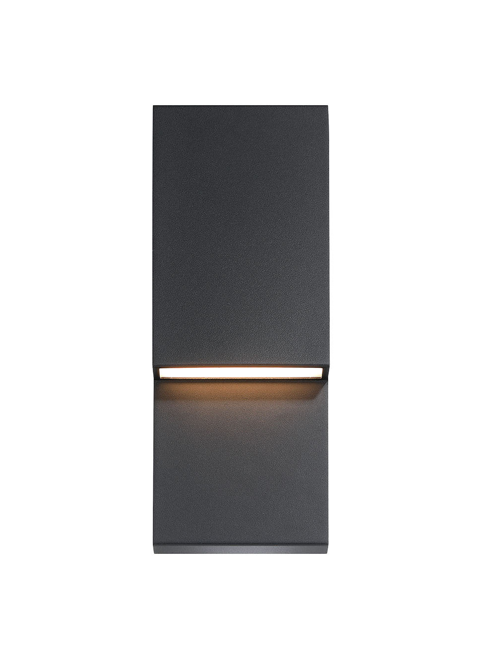 Applique extérieure Nanton Noir sablé, 14" – vue 2
