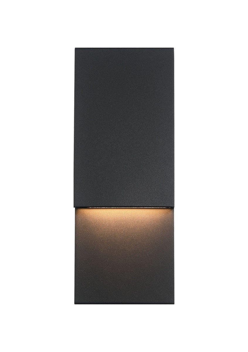 Applique extérieure Nanton Noir sablé, 14" – Eurofase