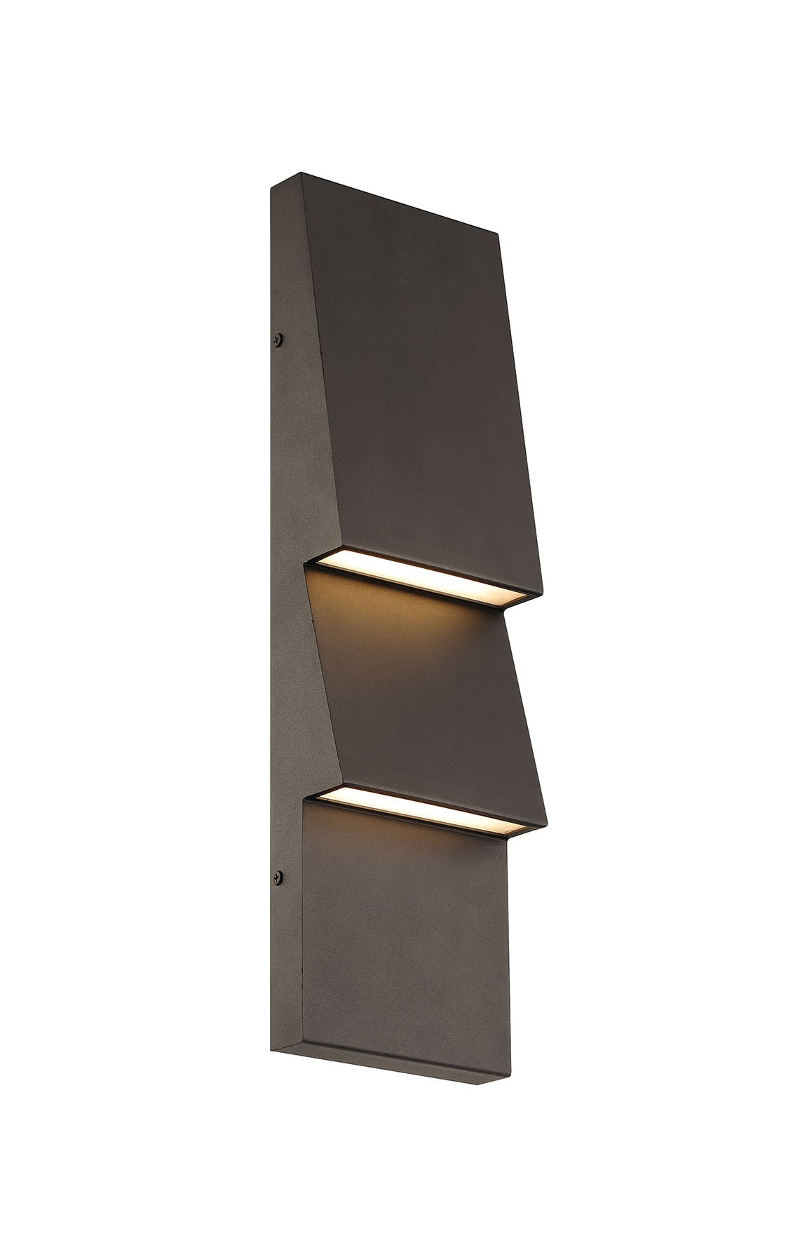 Applique extérieure Nanton Bronze sablé, 19" – vue 3