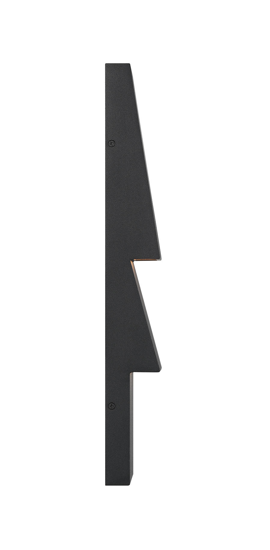 Applique extérieure Nanton Noir sablé, 19" – vue 4