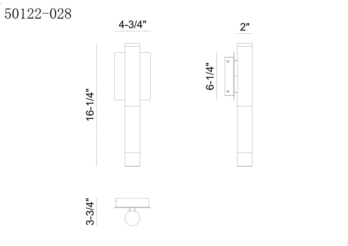 Applique extérieure Ronda 16 1/4" – vue 7
