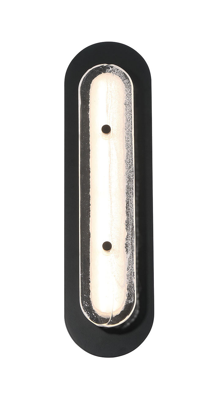 Applique extérieure Tramore Verre argenté, 22" – vue 2