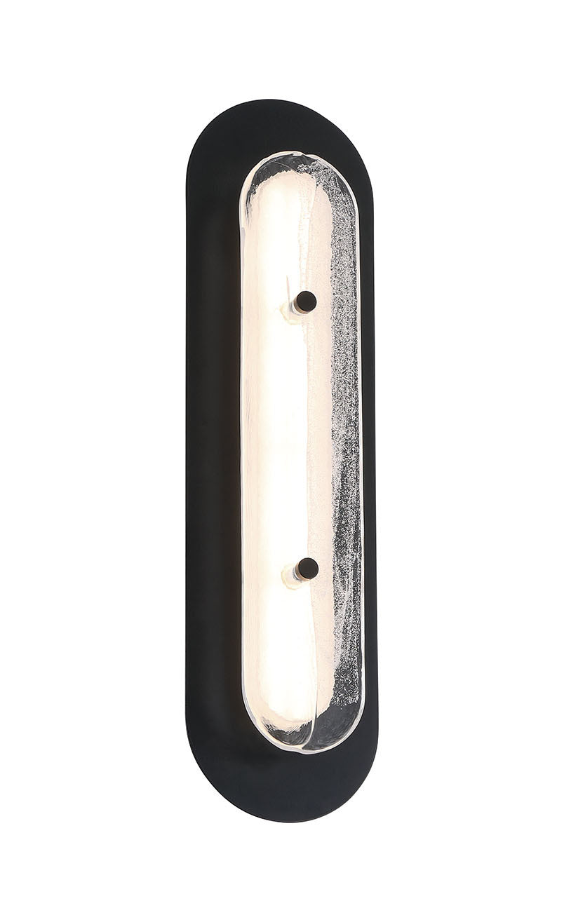 Applique extérieure Tramore Verre argenté, 22" – vue 3