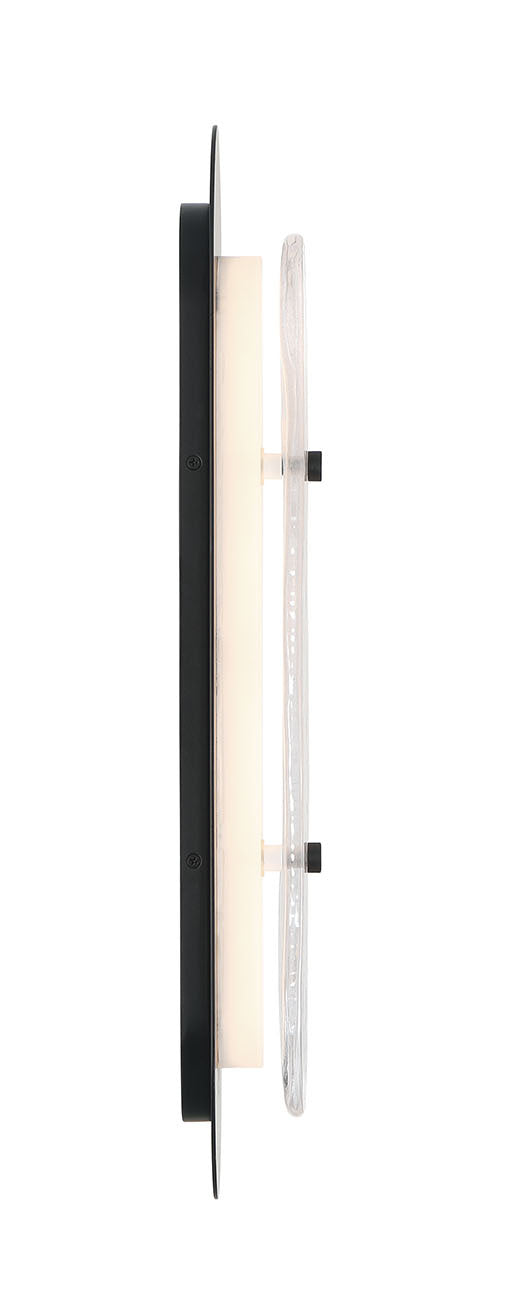 Applique extérieure Tramore Verre argenté, 22" – vue 4