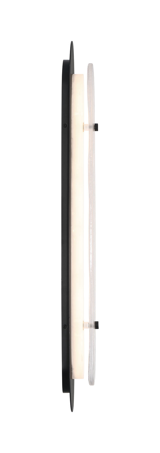 Applique extérieure Tramore Verre argenté, 30" – vue 4
