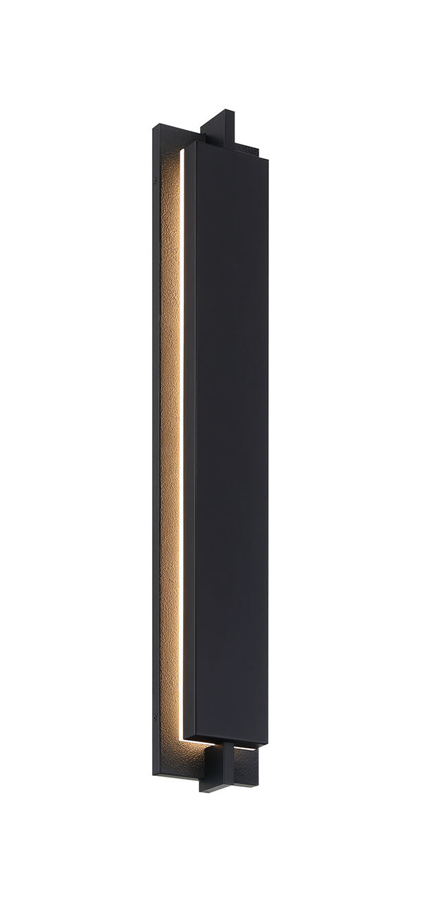 Applique extérieure Tribek Noir mat, 32" – vue 3