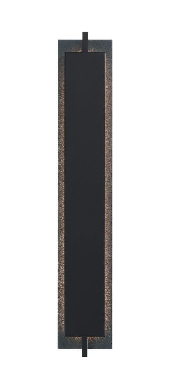 Applique extérieure Tribek Noir mat, 32" – Eurofase